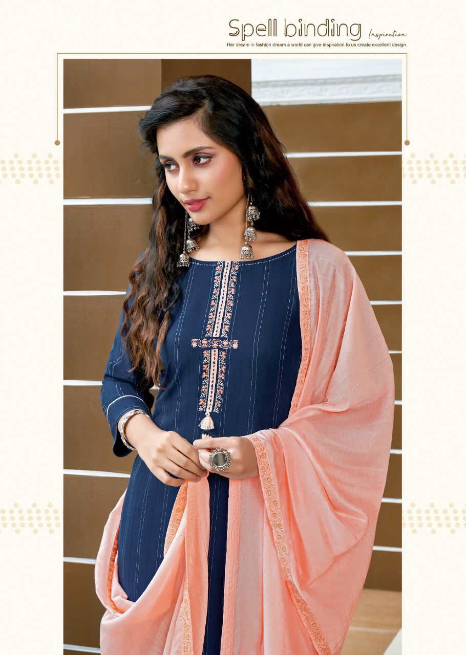 Kadlee Parampara Latest Fancy Designer Festive Wear Viscose Ready Made Collection